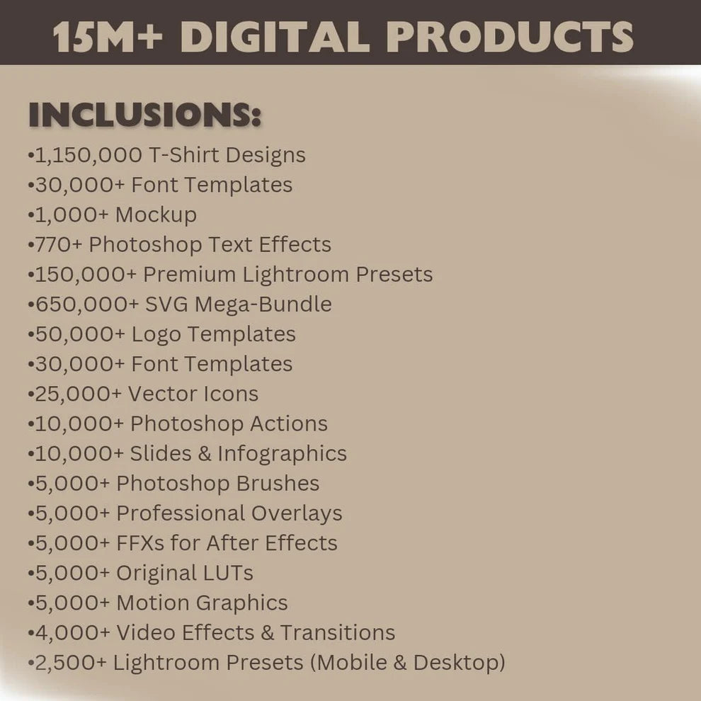 15M+ Digital Product and Planner Bundle FLASH SALE