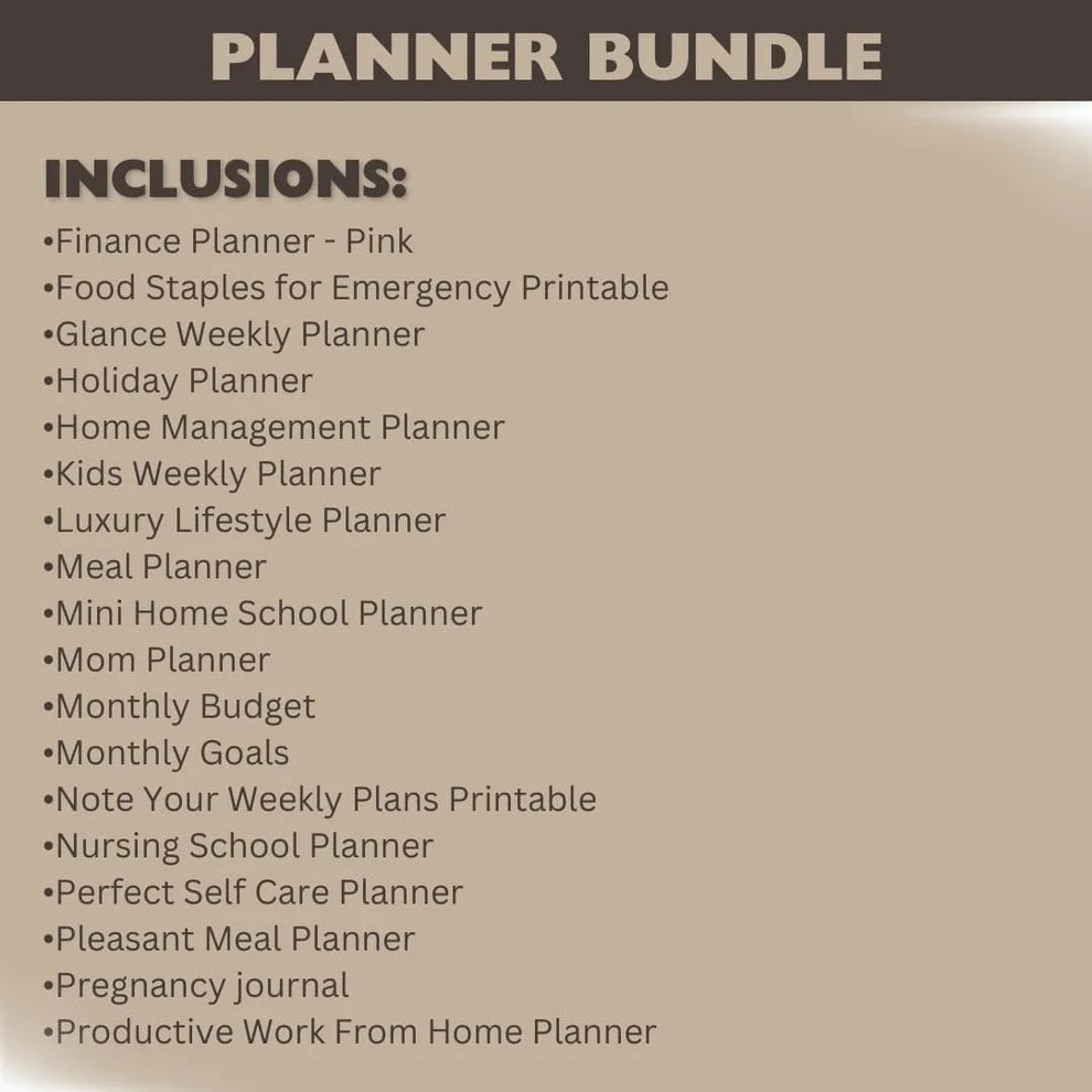 15M+ Digital Product and Planner Bundle FLASH SALE