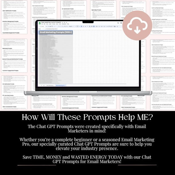 Email Marketing ChatGPT Prompts/Bonus Ai Prompt Guides