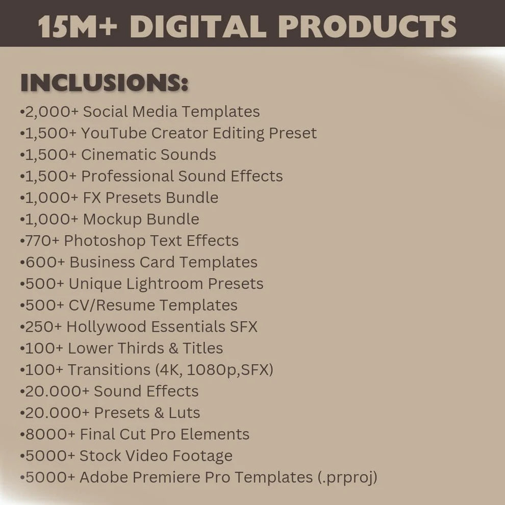 15M+ Digital Product and Planner Bundle FLASH SALE