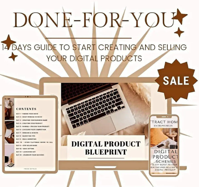 Done For you Digital Blue Print