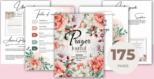 24 Week Prayer Journal for Women