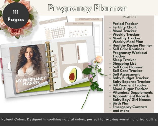 Canva Template Pregnancy Bundle for Moms to be/Resellers