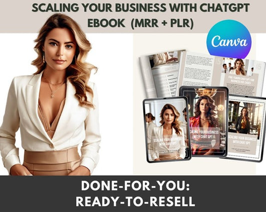 Done For You eBook Scaling Your Business with ChatGPT