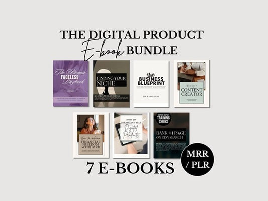The Digital Product E-Book Bundle